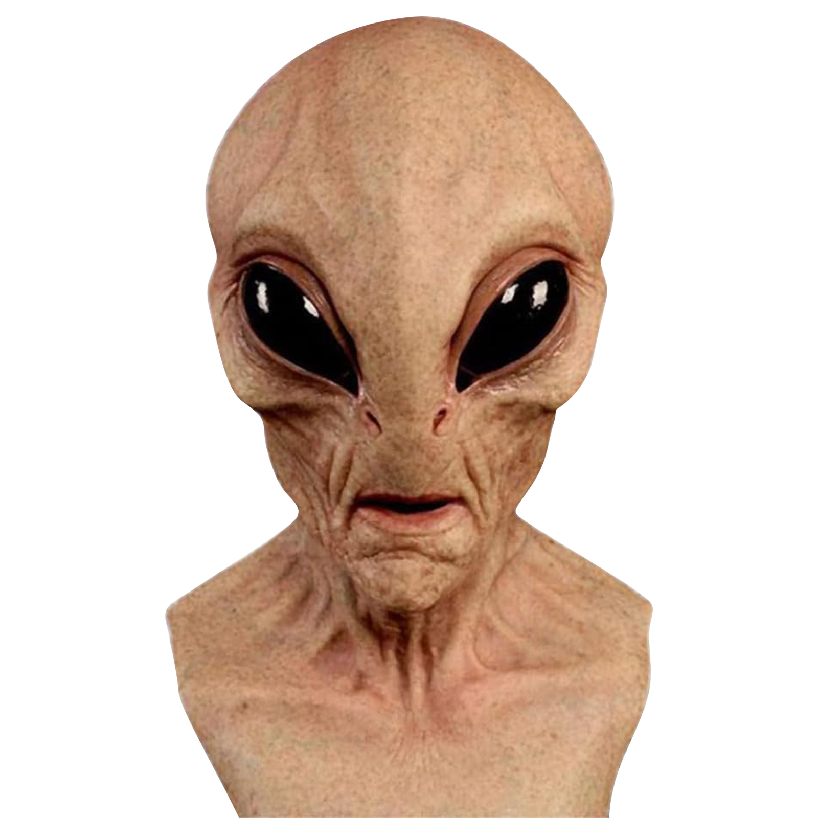 Latex Alien Mask Realistic - Śmieszna maska obcego istota, lateksowa maska