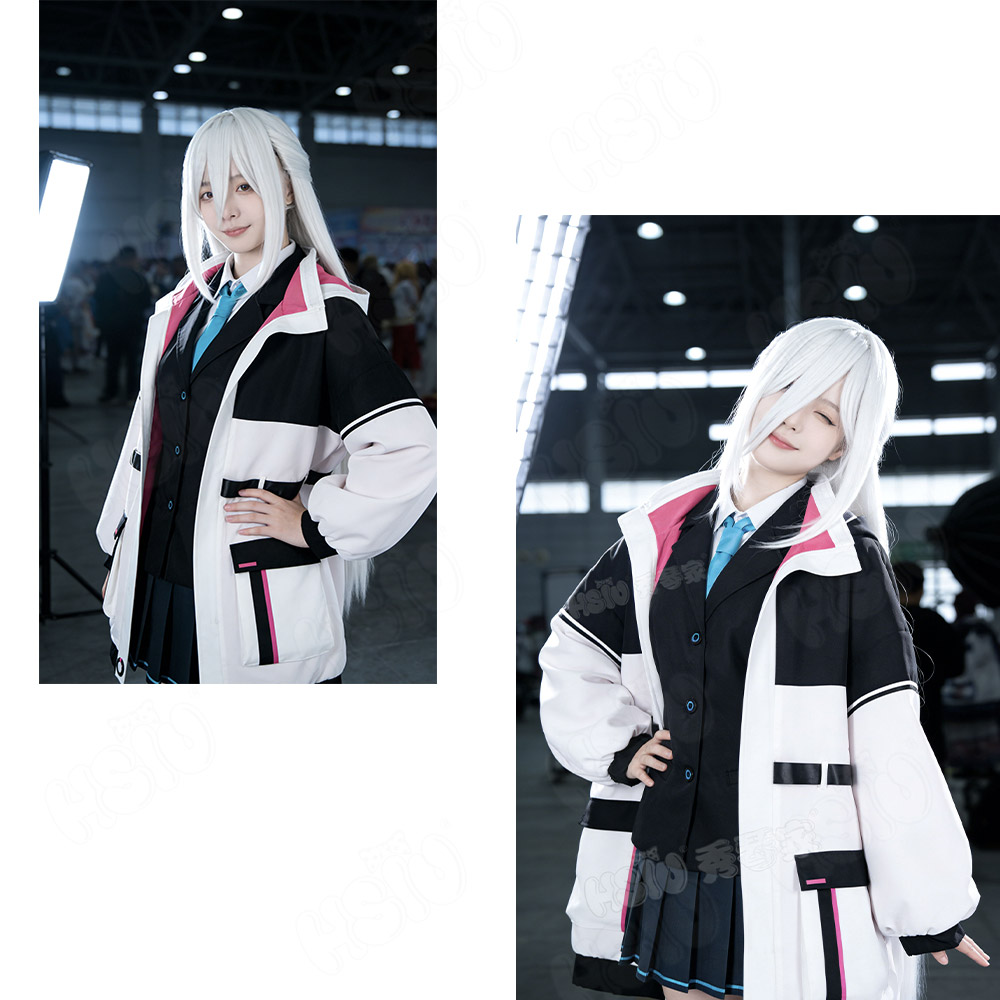 Anime Cosplay Wig Heat Resistant - Blue Archive Kei Cosplay Kostium Peruka