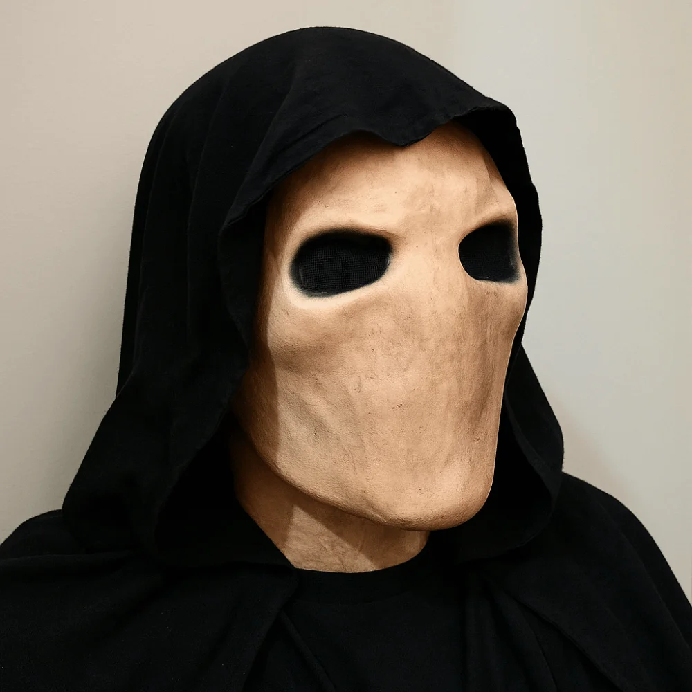 Realistyczna maska bez twarzy, – Latex Alien Mask Realistic recenzja i cena