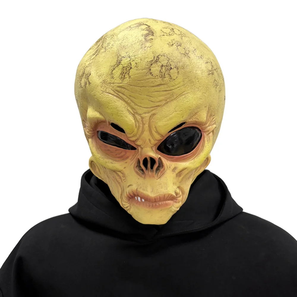 Zabawna maska czaszki obcego i – Latex Alien Mask Realistic recenzja i cena
