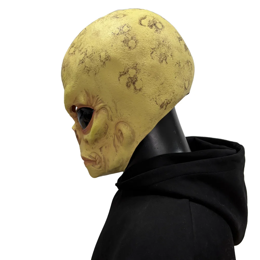 Zabawna maska czaszki obcego i – Latex Alien Mask Realistic recenzja i cena