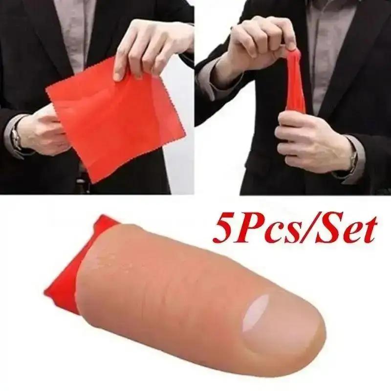 5 sztuk/zestaw Hot Fakes Miękk – Thumb Tip Magic Trick Set recenzja i cena