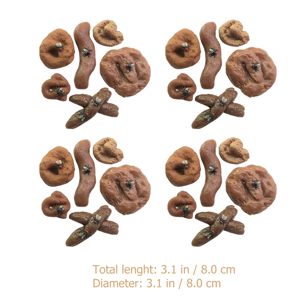 24 sztuki – realistyczne, sztu – Fake Poop Gag Gift recenzja i cena