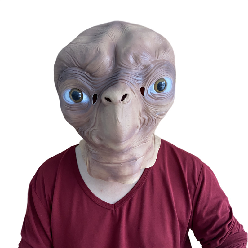 Realistyczna lateksowa maska E – Latex Alien Mask Realistic recenzja i cena