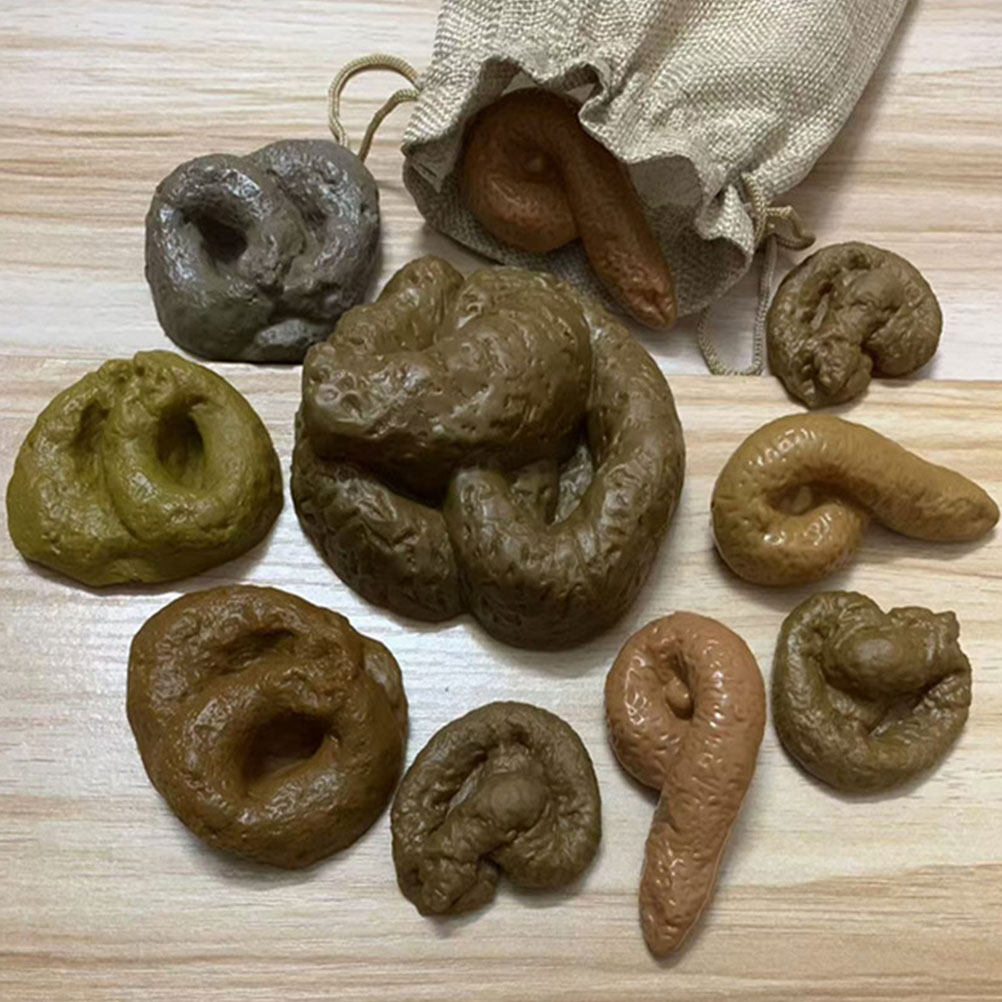 10 sztuk – zestaw do żartów z  – Fake Poop Gag Gift recenzja i cena