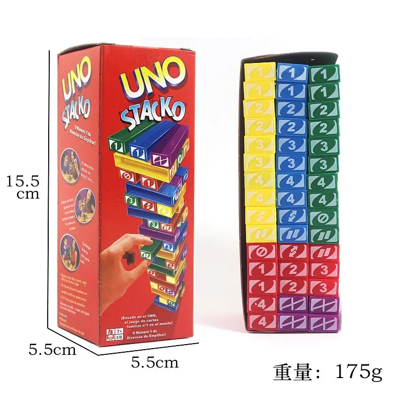 Mattel Stacko UNO – gra karcia – Novelty Gifts recenzja i cena