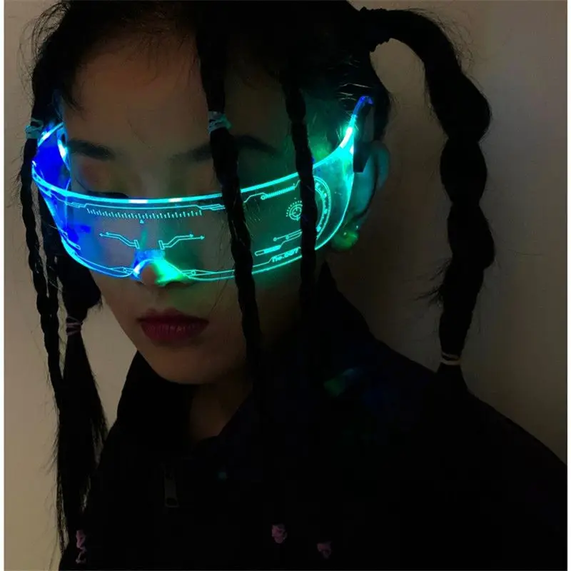 Okulary LED Świecące na Imprez – Glow In The Dark Party Glasses recenzja i cena