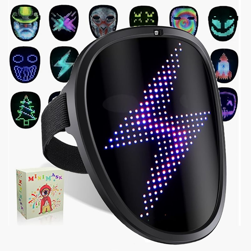 Maska LED z wykrywaniem gestów – Led Purge Mask Halloween recenzja i cena
