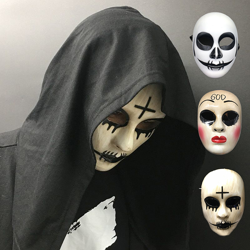 Imprezowe maski anonimowe Hall – Led Purge Mask Halloween recenzja i cena