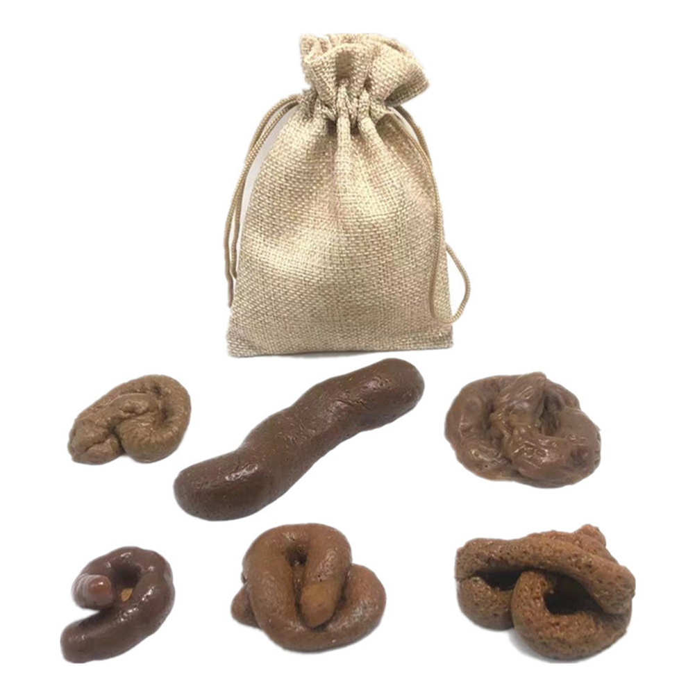 6 sztuk realistyczne miękkie f – Fake Poop Gag Gift recenzja i cena