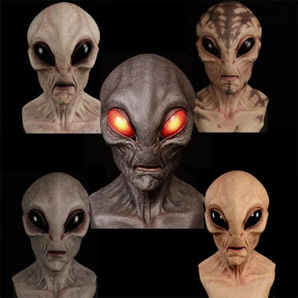 Wyprzedaż! Kostium na Hallowee – Latex Alien Mask Realistic recenzja i cena