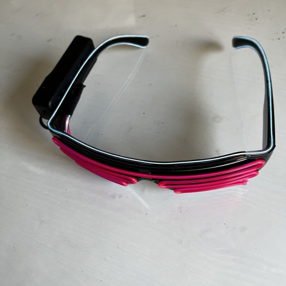 Modne Bezprzewodowe Okulary LE – Glow In The Dark Party Glasses recenzja i cena