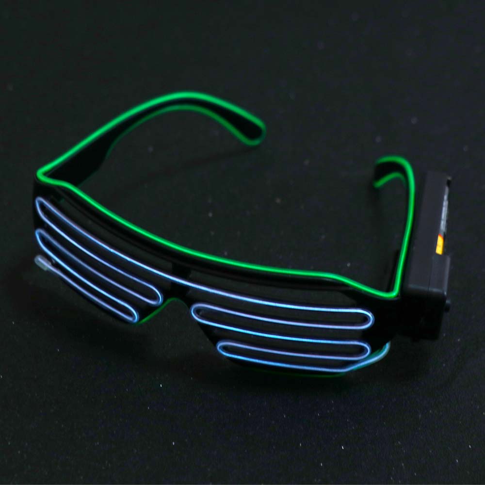Modne Bezprzewodowe Okulary LE – Glow In The Dark Party Glasses recenzja i cena