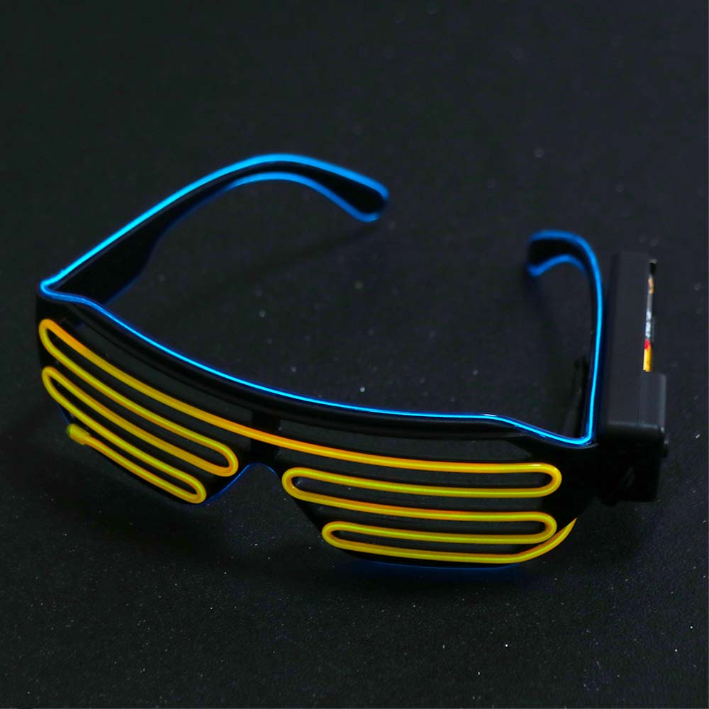 Modne Bezprzewodowe Okulary LE – Glow In The Dark Party Glasses recenzja i cena