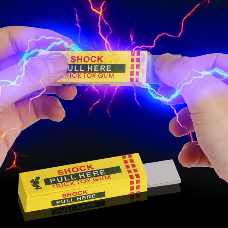 Electric Shock Joke Chewing Gu – Shock Pen Prank Toy recenzja i cena