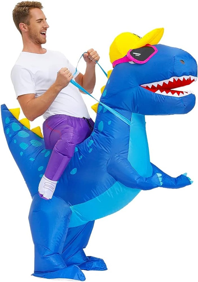 Nadmuchiwany kostium dinozaura – Inflatable Dinosaur Costume Adult recenzja i cena