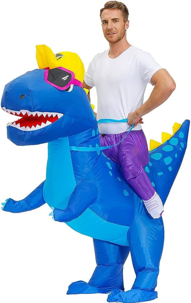 Nadmuchiwany kostium dinozaura – Inflatable Dinosaur Costume Adult recenzja i cena