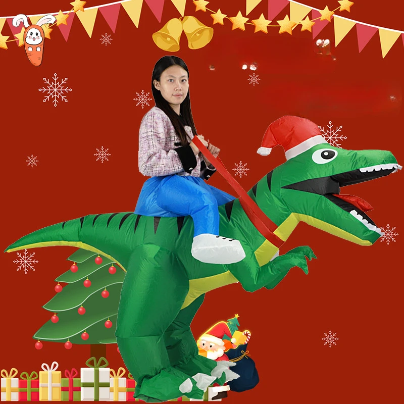 Kostium dmuchany na Boże Narod – Inflatable Dinosaur Costume Adult recenzja i cena